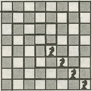 Прочие головоломки, загадки, логические задачи. Ответ на задание №8. Шахматы.