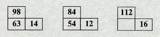 Тесты на iq. Тест на iq № 1 с вариантами ответов. Вопрос №31. Определите недостающее число.